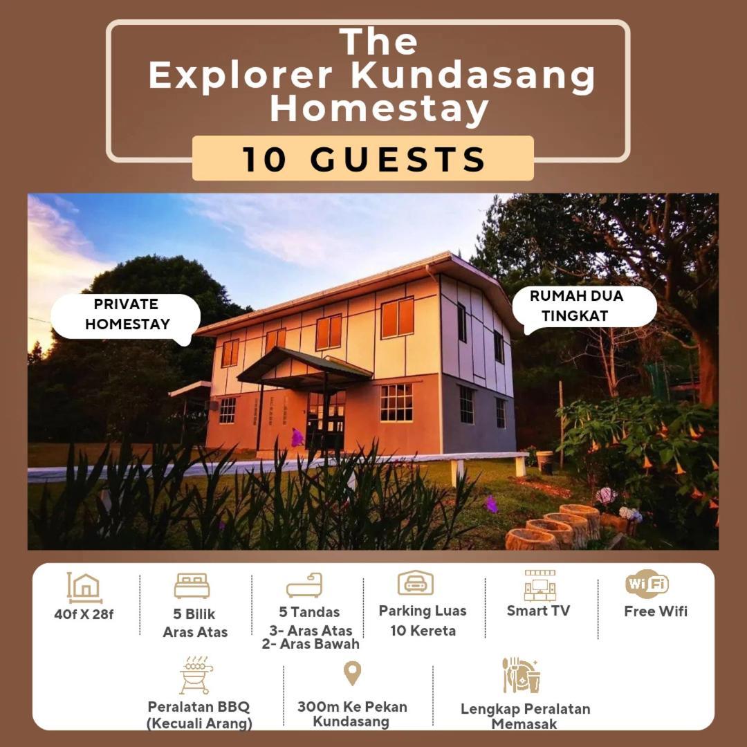 The Explorer Kampong Kundassan Exteriör bild